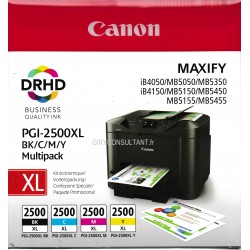 Canon PGI-2500XL C/M/Y/BK